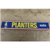 Image 4 : 2 Planter's Peanuts Metal Signs ; Rack Topper 10" x 17.5" , Smaller Sign  2.5" x 13"  - Both Double 