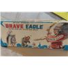Image 7 : Brave Eagle Beating Drum+ Raising War Woop - Battery Operated Toy , TN Japan 12" Tall 