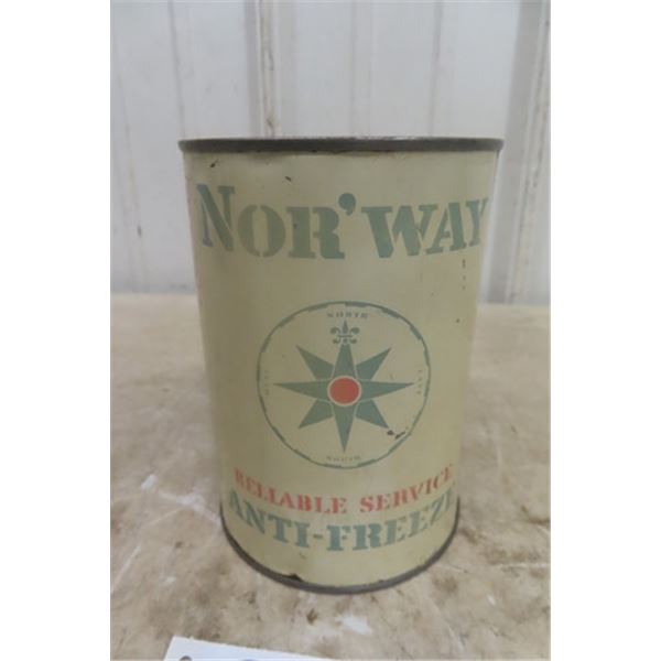 Nor'Way Antifreeze 1 Quart Tin - Full of Contents