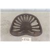 Image 1 : Cast Iron Implement Seat Marked M488 - 1 Break