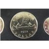 Image 3 : 1972 Canada Mint Uncirculated Gift Set, 1982 Canada $1.00 Coin Confederation Uncirculated 