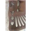 Image 5 : Vintage Cast Iron Die Cut Implement Seat -No Markings