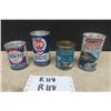 Image 1 : 4 Vintage Oil / Additive Tins with Content ; Kleen Flo, RPM, Pyroil, Wynn's 