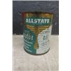 Image 3 : 3 Various Outboard Oil Tins ; Johnson, Quaker State, All State - All with Contents