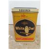 Image 3 : White Owl Squires 50 Count Cigar Tin - 6'' x 5 1/2'' x 4'' 