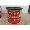 Image 2 : 3 Assorted York Peanut Butter Tins 1 1/2'' LBS , 3 LBS , 4 LBS Tin 