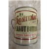 Image 3 : Frontenac Brand Peanut Butter Tin - 12 OZ with Lid and Handle 