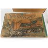 Image 2 : Pressed Tin Vintage Bulldozer with Rider in Original Box - Japan - KO - 7'' Long 