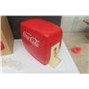 Image 3 : Coca-Cola Toy Dispenser with Glasses - Plastic , Trim Molded Products Inc. - In Original Box