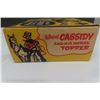 Image 6 : Hopalong Cassidy + His Horse Topper Plastic Toy 4.5" Tall 5" Long - Comes with Original Box