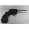 Image 5 : Pressed Tin Army Revolver - Marx, Gun Marked Viking RMC , Black Plastic Water Pistol 
