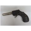 Image 6 : Pressed Tin Army Revolver - Marx, Gun Marked Viking RMC , Black Plastic Water Pistol 