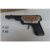 Image 3 : Police Automatic Cap Pistol - Pressed Tin Gun with Box - Gun Only Meldon USA 
