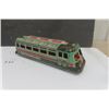 Image 4 : Pressed Tin Greyhound Lines Friction Toy Bus - Japan, Hodson 13'' Long 