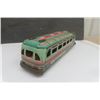Image 5 : Pressed Tin Greyhound Lines Friction Toy Bus - Japan, Hodson 13'' Long 