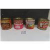 Image 1 : 4 Assorted Peanut Butter Tins - All 3 lbs ; 2 Co-op, Squirrel, McColls