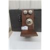Image 1 : Western Electric Wooden Telephone with Extra Hand Held as Original is Broken