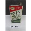 Image 1 : Wolf's Head Outboard Motor Oil Quart Tin