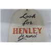 Image 3 : Henley Foods Metal Thermometer with Bulb 5.5" x 15" 