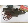 Image 2 : Brocker Tin & Cast Toys ; Truck, Wagons, Tractors