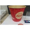 Image 2 : Coca-Cola Popcorn Bucket, Modern Coke Tip Tray & 2 Table Top Menu Displays