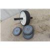 Image 4 : Shipping Wrap Dispenser , Dolly Wheels + Exercise
