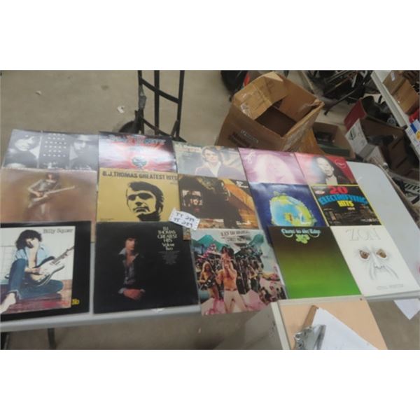 15 Records; Billy Squier, Jeff Beck, Bill Thorope, Billy Joe Thenco, Zon, Yancey, plus more