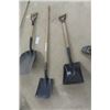 Image 2 : 4 Yard Tools ; 3 Shovels + Rake