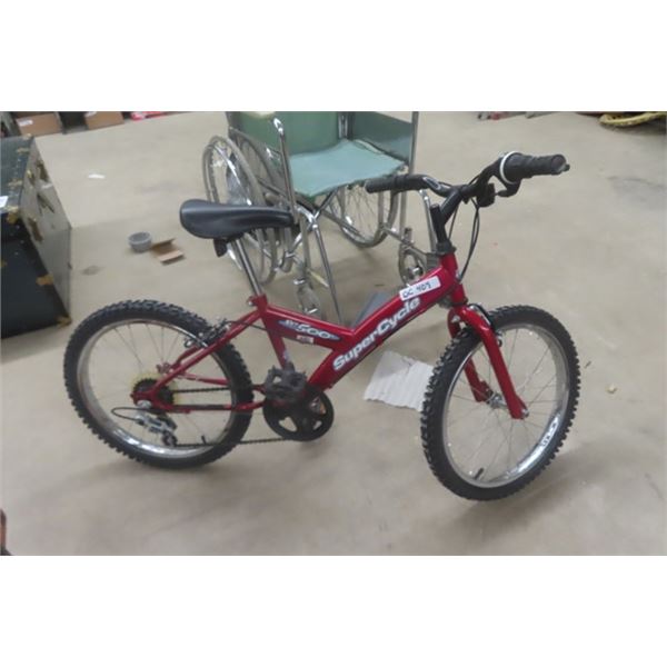 Super Cycle SC 500 Pedal Bike with 17" Rims