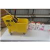 Image 1 : Mop Handle + Bucket, Commercial Grade, Pool Chemicals
