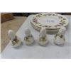 Image 3 : Paragon " Highland Queen" 13 pcs Bone China: Plates, (2) Salt + Pepper Shakers