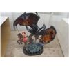 Image 2 : Realm of the Dragon ' Demon Slayer ' Figure in Box with COA