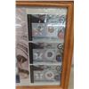 Image 3 : 2001 NHL All Stars Canada Post Stamps - Framed 13"×21"