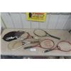 Image 1 : 4 Wilson Tennis Raquets, 1 Slazenger, 1 Wilson is Stringless
