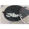 Image 7 : 4 Wilson Tennis Raquets, 1 Slazenger, 1 Wilson is Stringless