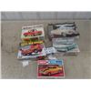 Image 1 : 5 Auto Models: Chevy Step Side, Lil Red Wagon, ' 57 Ford Fairlane, '41 Lincoln Convertible- 1/24 + 1