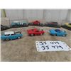 Image 2 : 10 Small Die Cast Cars - 7 with Display Cases
