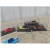 Image 3 : 10 Small Die Cast Cars - 7 with Display Cases