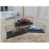 Image 4 : 10 Small Die Cast Cars - 7 with Display Cases
