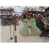 Image 5 : 2 Vintage Floor Model Lamps- 1 is a Bridge Lamp