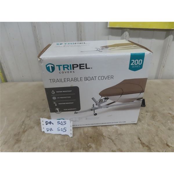 Tripec New Boat Covers for Boats 12" - 14" Long