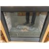 Image 2 : Oak Mantle Electric Fireplace 12"×40"×40" - Works