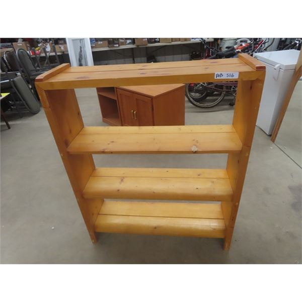 Pine Open Shelves 12"×37"×45"