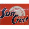 Image 2 : 1959 Sun Crest Metal Embossed Sign 28.5"×32"