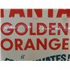 Image 3 : 1964 Fanta Golden Orange Metal Embossed Sign 27"×31"