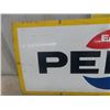 Image 2 : Vintage Pepsi Porcelain Kick Plate Sign 12"×29.5"