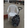 Image 2 : Lawn + Patio Chairs, Plants/ Flower Bed Tools, Rolling Bag