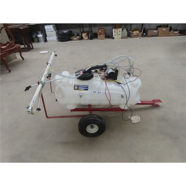 Powerfist 15 Gal Sprayer with Wand + Boom