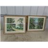 Image 1 : 2 Framed Pictures- 21"×25"