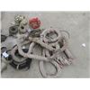 Image 2 : Hopper Bin Load Straps, Tow Rope + 2 Tires: 7-14.5 & 125/ 80R16